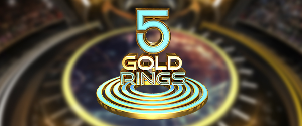 5 gold rings