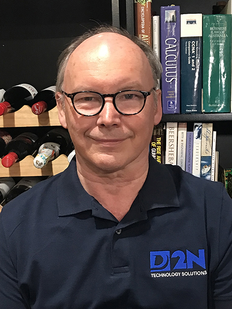 D2N Technology Solutions new broadcast IP support engineer, Malcolm Weldon.
