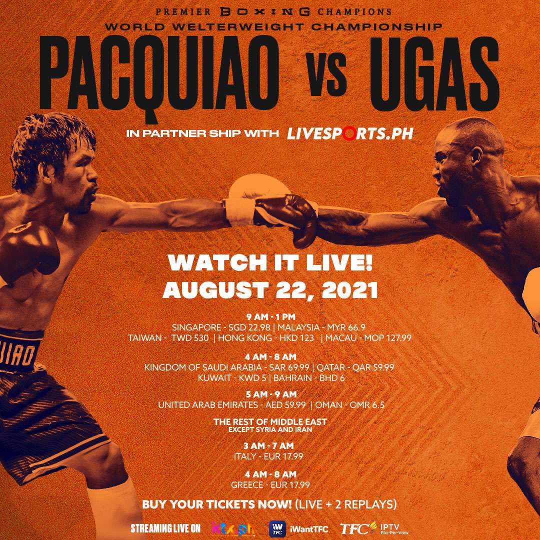 Pacquiao-Ugas Fight