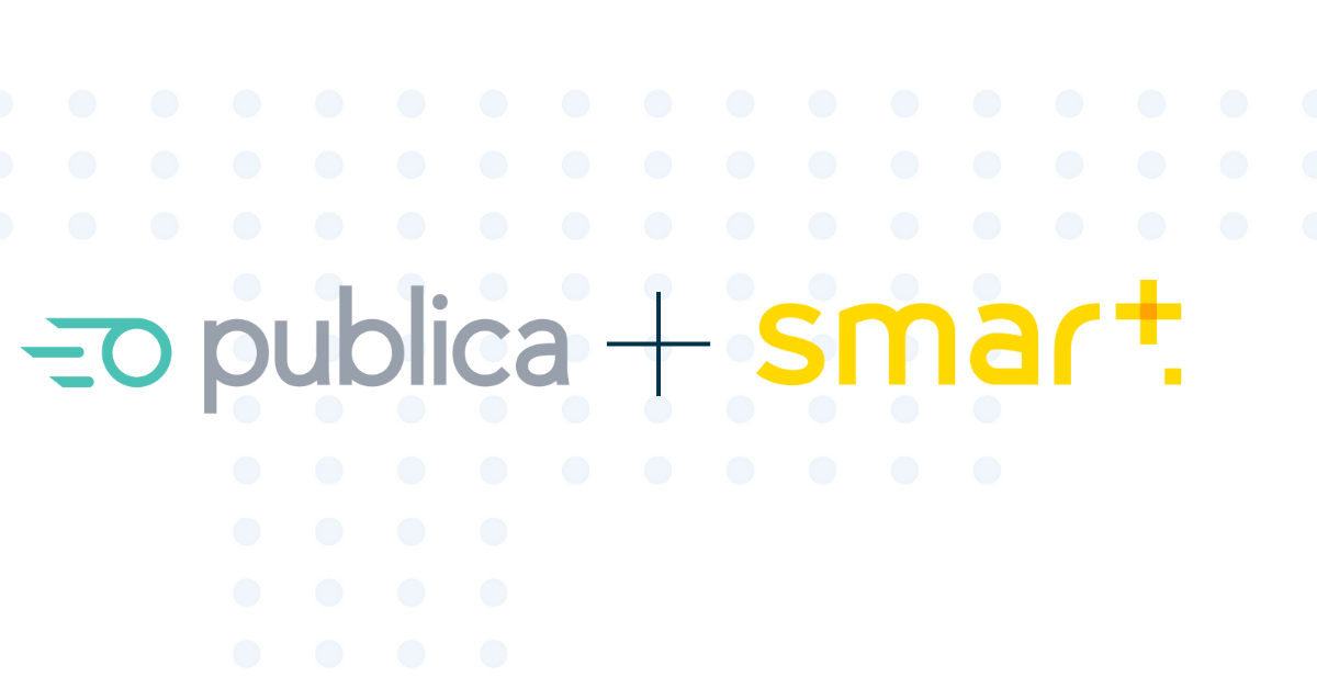 Smart Ad Server & Publica Partnership Logo Lock Up