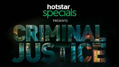 hotstar criminal justice