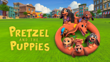 pretzel and the puppies