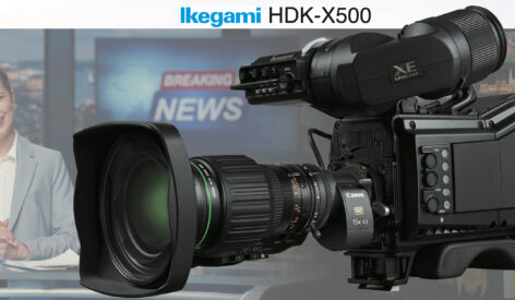 Ikegami Announces New HDK-X500 3-CMOS HD Camera, OCP-500 Operation Control Panel and Video Monitors