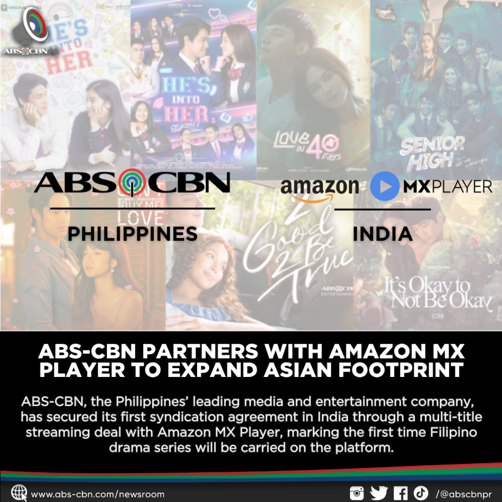 ABS-CBN partners with Amazon MX Player to expand Asian footprint ...