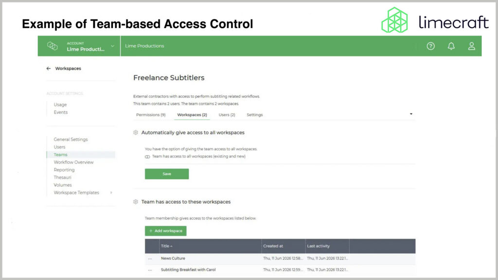 Limecraft Rolls Out 2026.4, Featuring Team-based Access Control, Faster ...