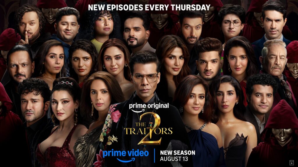 Prime Video Unveils the High-Stakes Trailer for the Second Season of The Traitors, Premiering on August 13