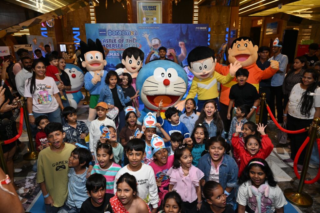 Doraemon Makes Marketing Splash ahead of its October 2 Release