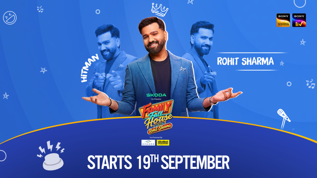 Sony Pictures Networks India unveils the title of its much-anticipated show Family Full House with Rohit Sharma