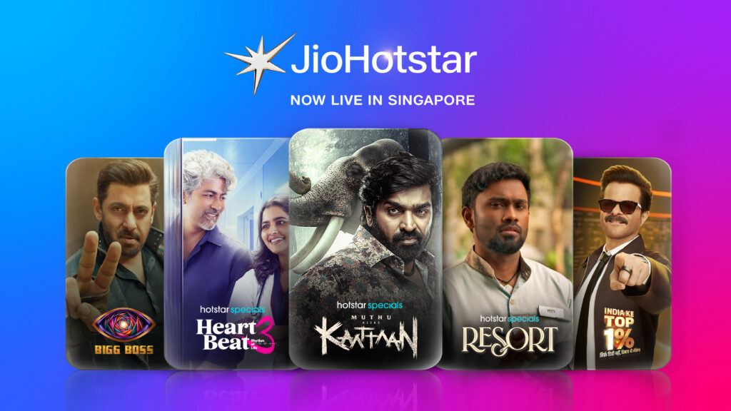 JioHotstar Launches in Singapore, Bringing The Big Bang of Entertainment and Infinite Possibilities
